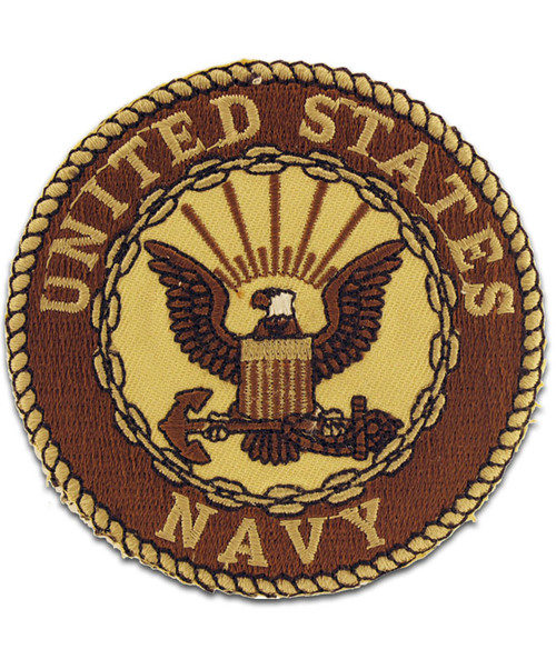 USN Desert Logo Patch