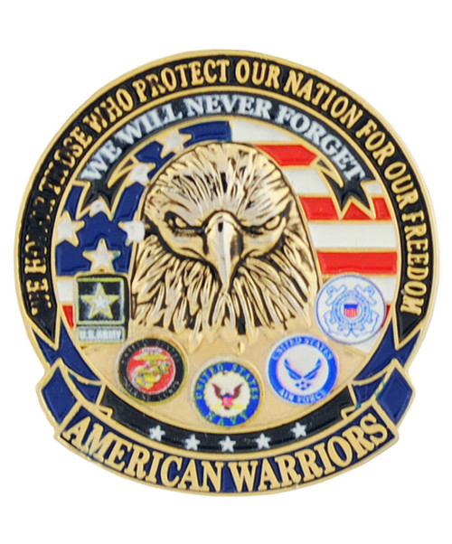 American Warriors Lapel Pin