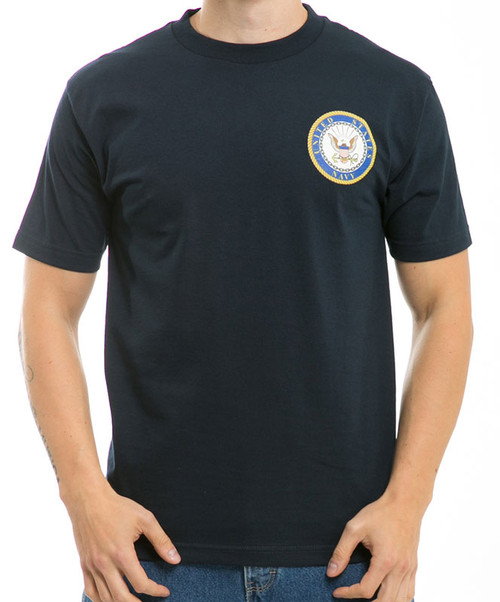 Navy Basic Military T-Shirt