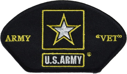 Army Veteran Hat Patch