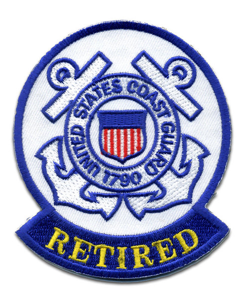 USCG Retired Logo Patch