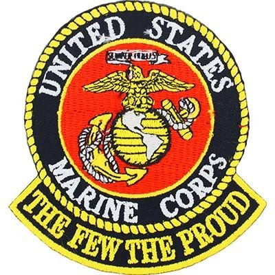 USMC The Few The Proud Patch