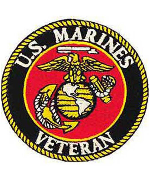 USMC Veteran Logo Patch