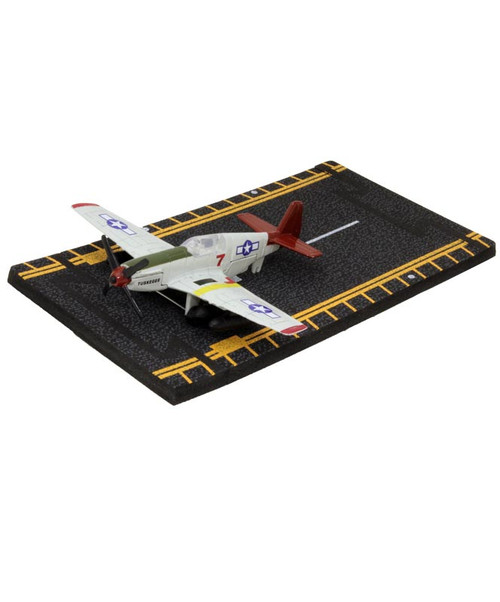 P 51 Mustang Black and Yellow Hot Wings Diecast - The National