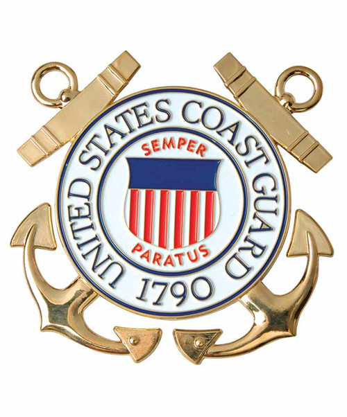 Coast Guard Wooden Flag Display Case