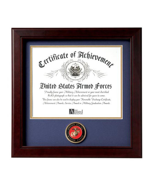 Marine Corps Certificate Frame 12in X 12in