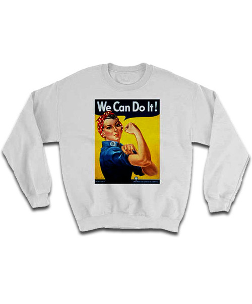Rosie the Riveter Cotton Sweatshirt