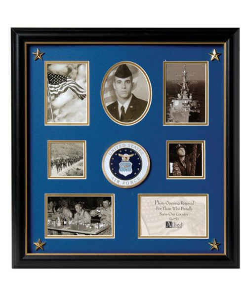 Air Force Collage Frame 16in x 17in