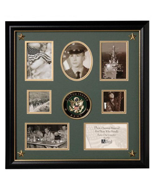 Army Collage Frame 16in x 17in