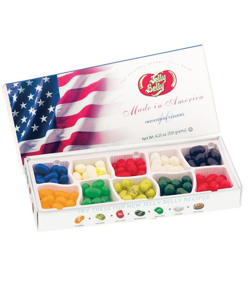 Jelly Belly Flag Box 10 flavor