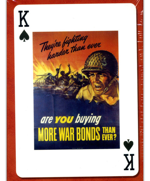 Posters of WWI and WWII Playing Cards