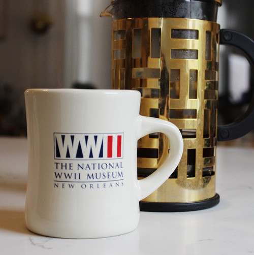 National WWII Museum Logo Diner Mug National WWII Museum Logo Diner Mug