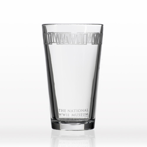 WWII Trim Pint Glass