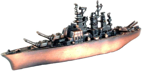 Battleship Bronze Pencil Sharpener