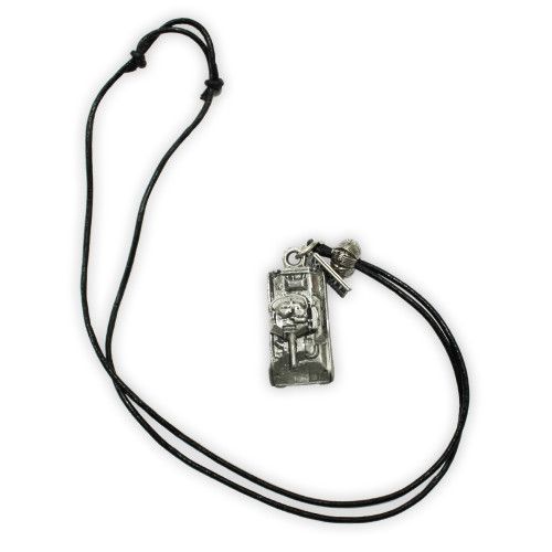 Pewter Bradley Tank Necklace