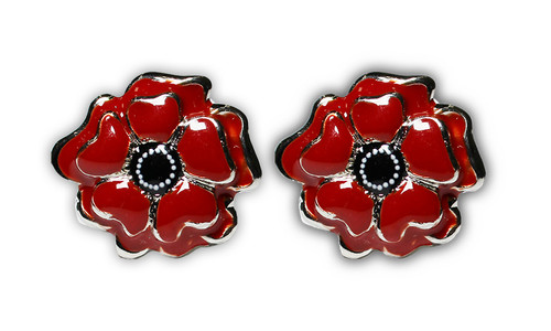 Poppy Remembrance Cufflinks