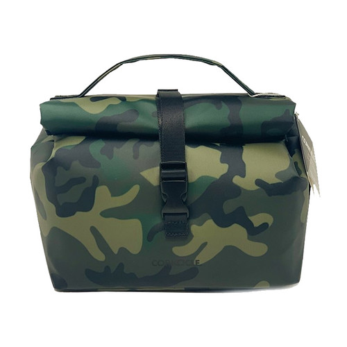 Corkcicle Nona Roll Top Woodland Camo Lunchbag