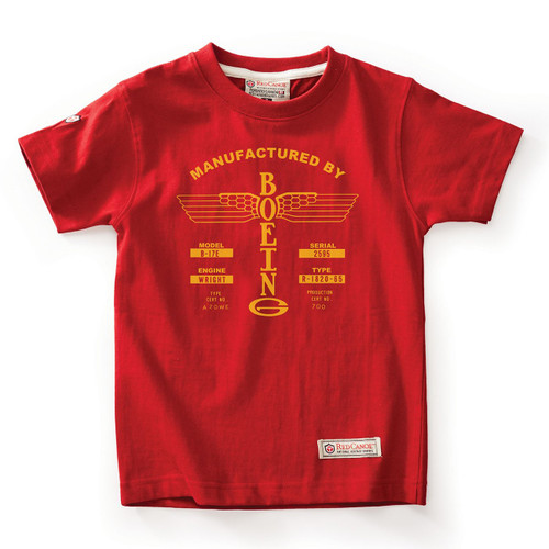 Red Boeing Kids T-Shirt