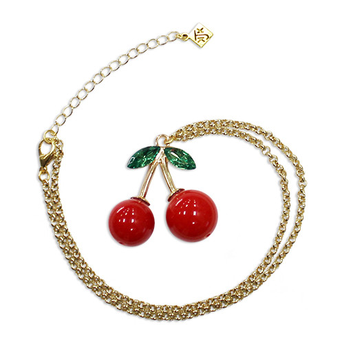 Cherry Charms Necklace