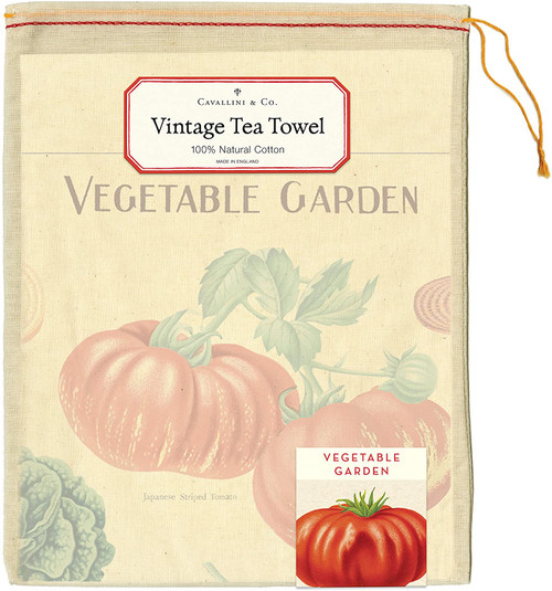 Vegetable Garden Tea Towel