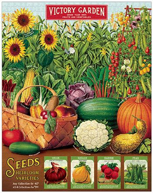 Vintage Victory Garden Puzzle 1000pc