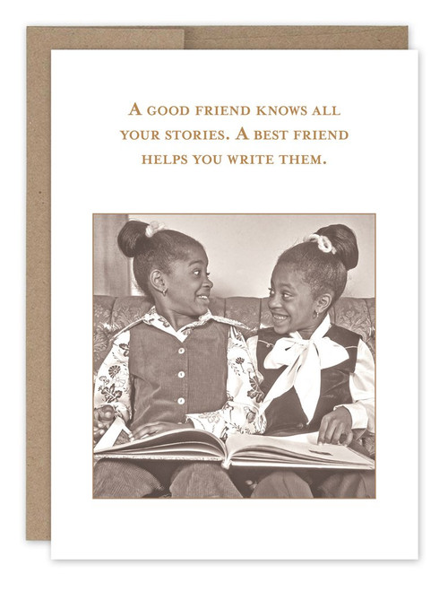 A Good Friend Stories Birthday Card