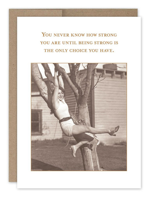 Strong you are card front