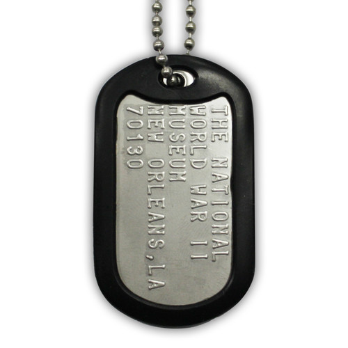 Customizable Tribute Dog Tags Double with Silencer