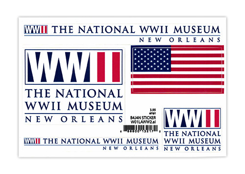 WWII Museum Sticker Set