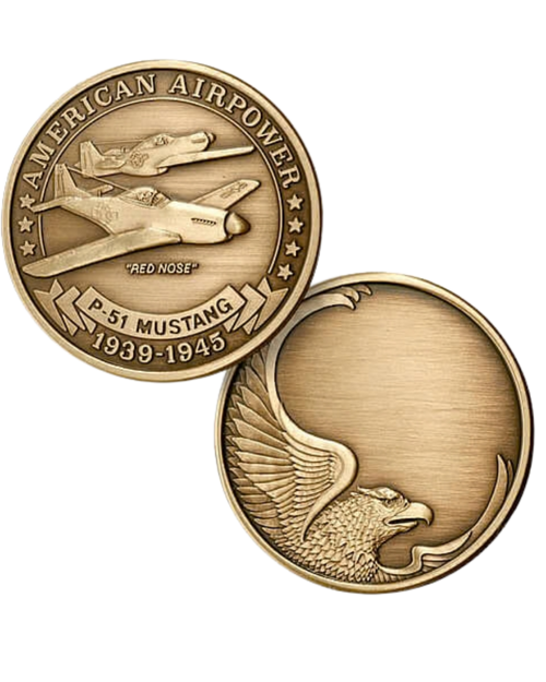 USAAC P-51 Challenge Coin