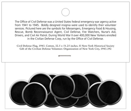 Civil Defense Magnet Set