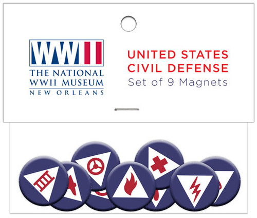 Civil Defense Magnet Set