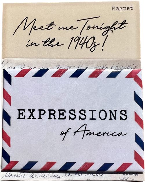 Expressions of America V-Mail Magnet