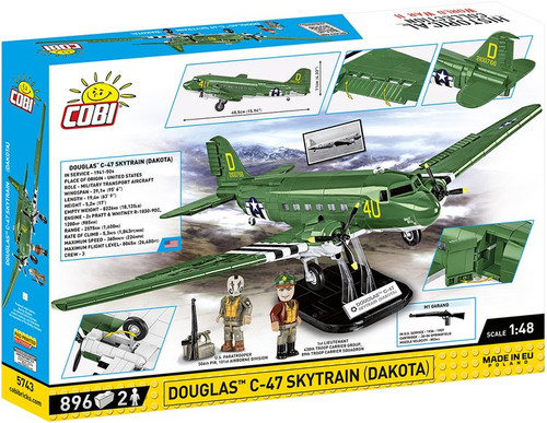 Douglas C-47 Skytrain Block Puzzle