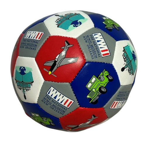 image of Air, Sea and Land Museum Logo Soccer Ball