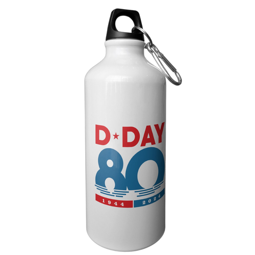 D-Day 80 Water Bottle 20oz
