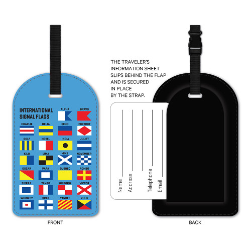 Signal Flags Luggage Tag