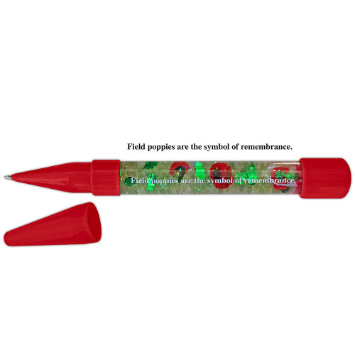 Field Poppies Floater Pen