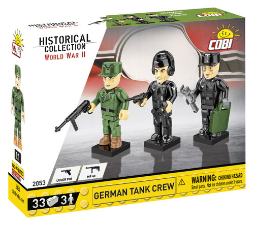 German Tank Crew Figurines