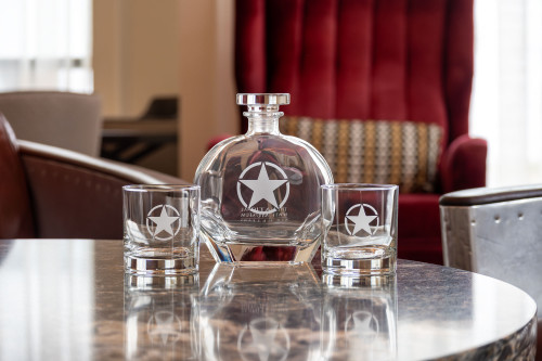 Invasion Star Glass Decanter