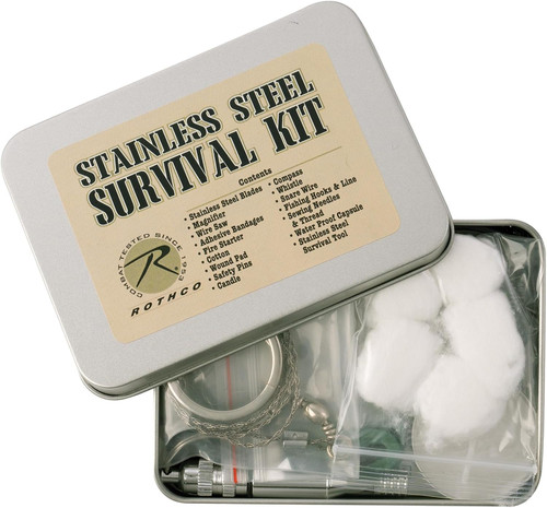 Stainless Steel Survival Kit