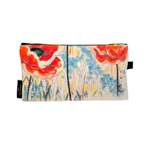 Spring Fling Poppy Small Pouch