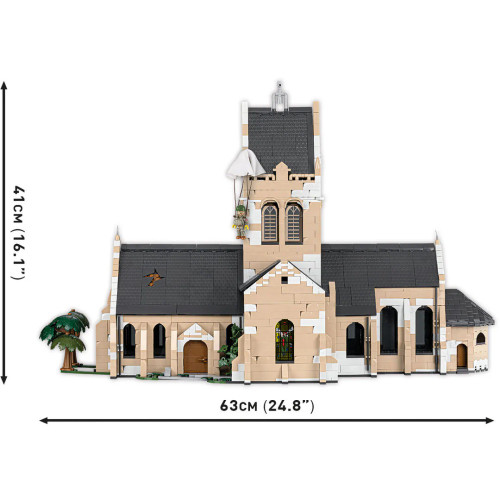 Sainte- Mere- Eglise- Church Block Puzzle