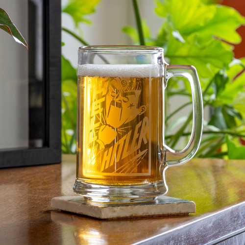 To Hell w/ Hitler Beer Mug