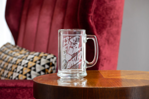 To Hell w/ Hitler Beer Mug