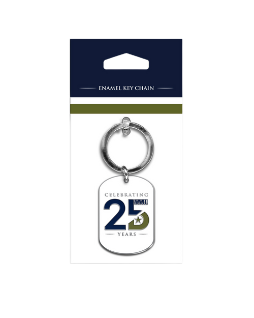Limited Edition Museum 25th Anniversary Enamel Keychain