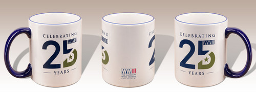 Museum 25th Anniversary Limited Edition Blue Handle Mug