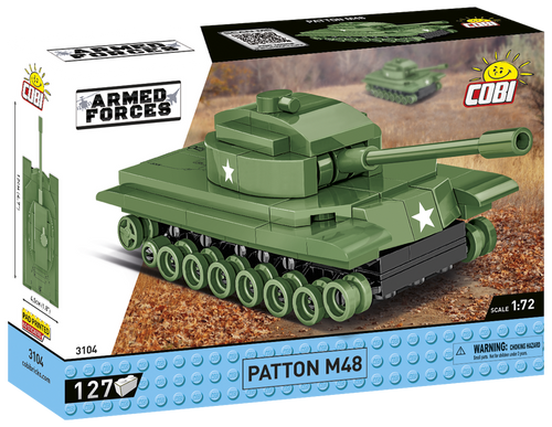 Mini Patton M48 Tank Block Puzzle