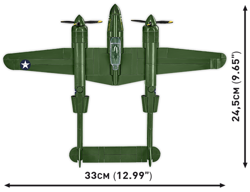 P-38 Lightning Lockheed Martin Block Puzzle