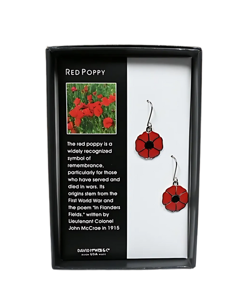 Poppy Floral Earrings